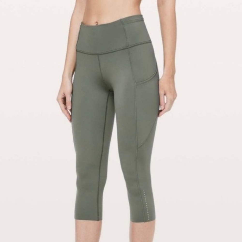 Lululemon Fast and Free Cropped Leggings